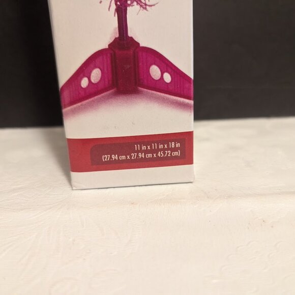 11" High Pink Tinsel Christmas Tree for Decor or Crafts NIB - Picture 3 of 3